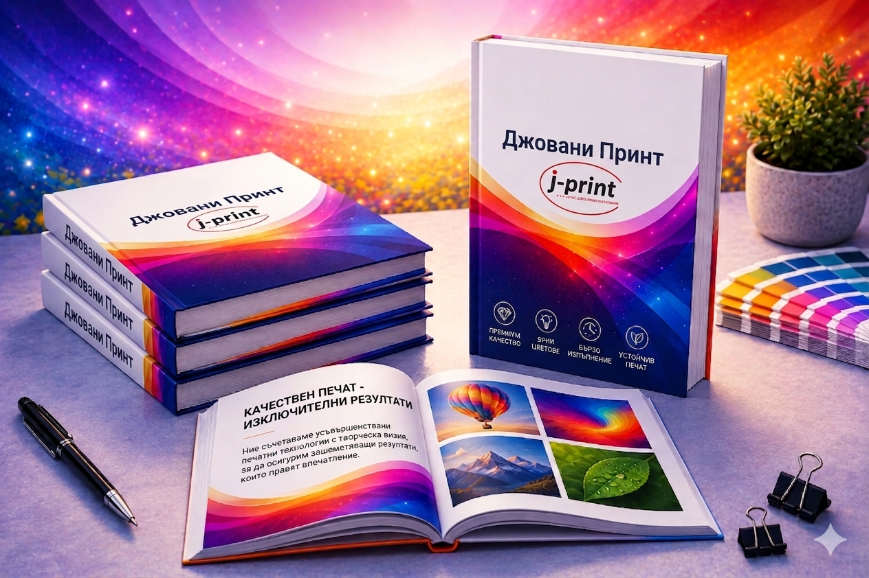 Печат на книги